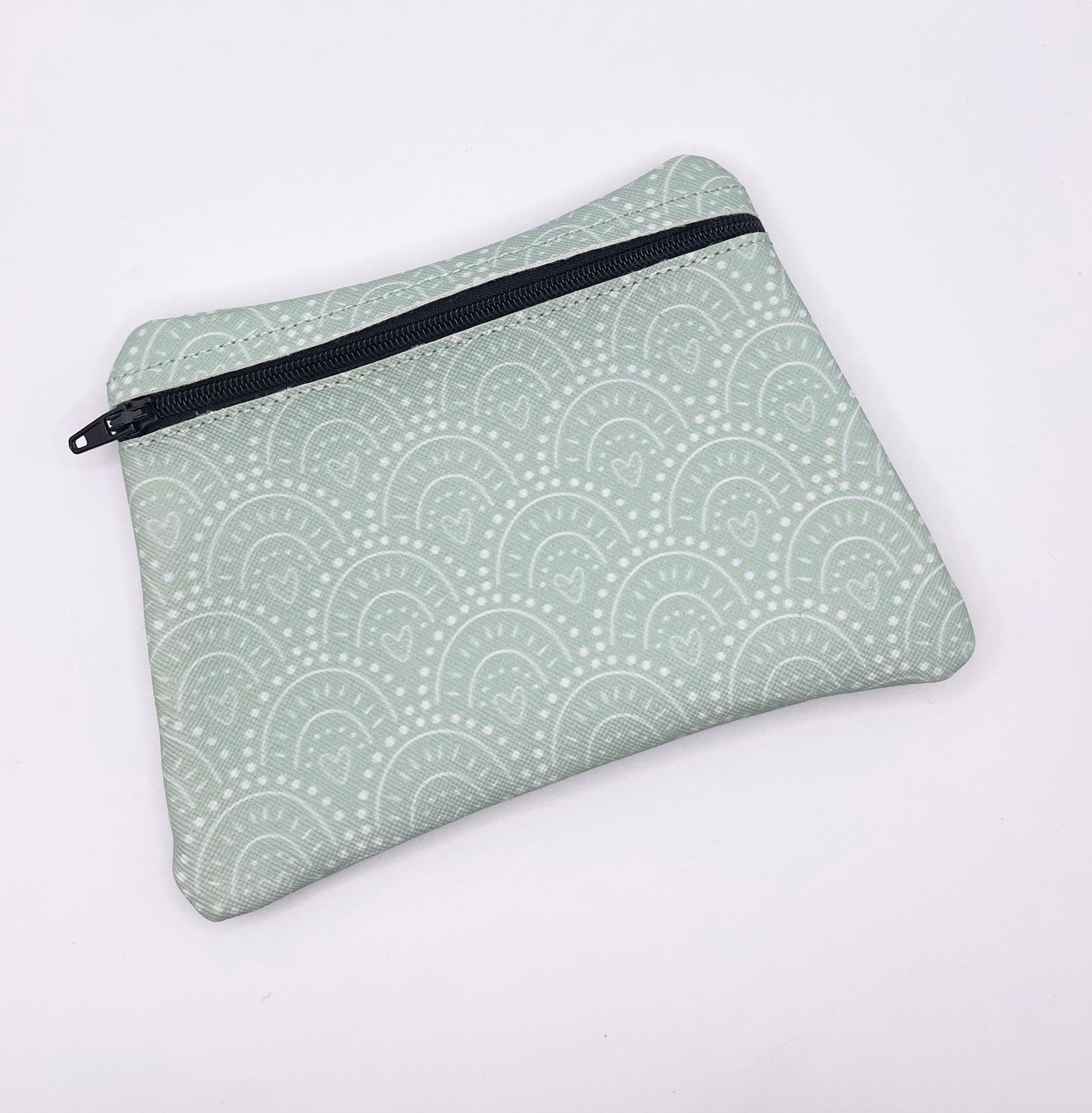 Sage Green Rainbow Arches Purse