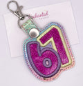 Pink 67 Key Fob