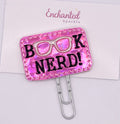 Book Nerd Feltie Paper Clip Book Mark