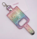 Pastel Rainbow Glitter Inhaler Case