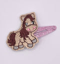 Horse Feltie Snap Clip
