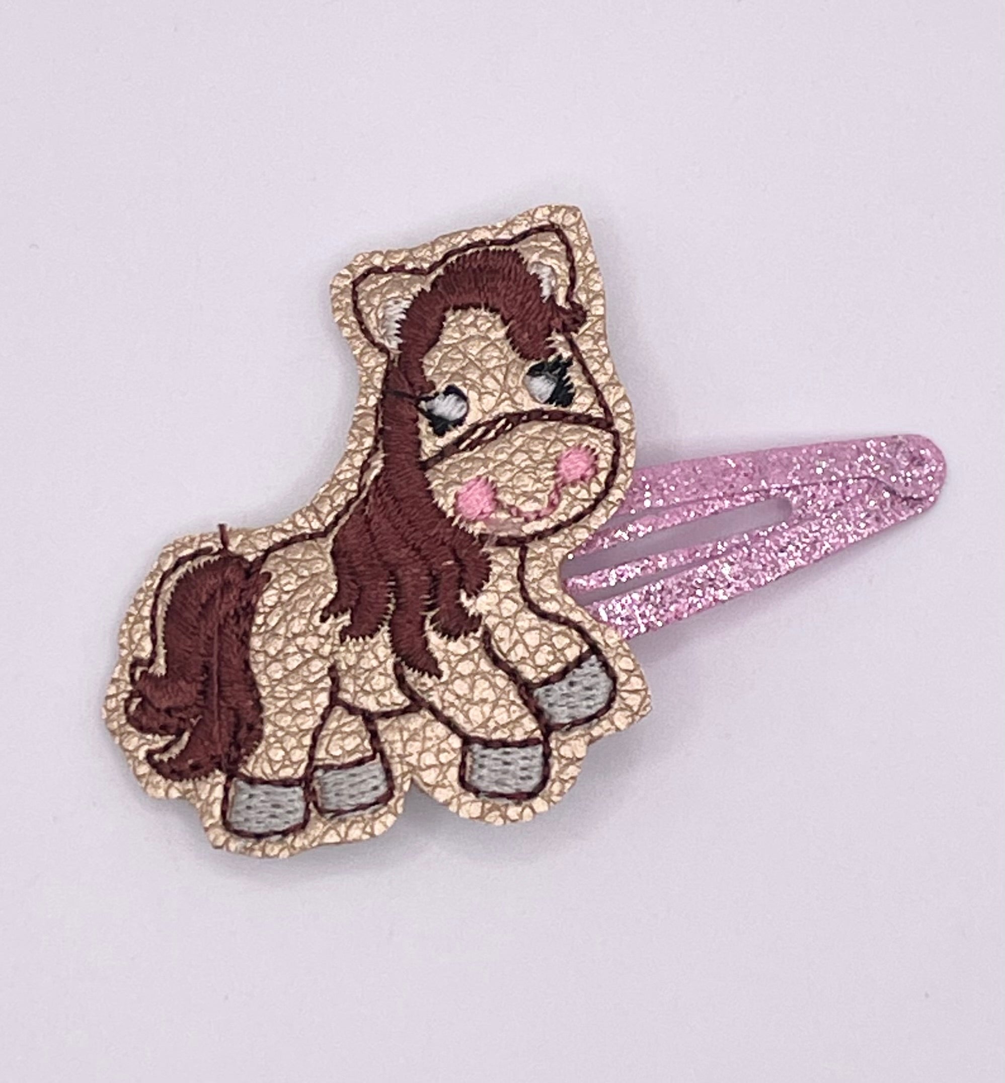 Horse Feltie Snap Clip