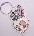 Crystal Skull Bag Tag