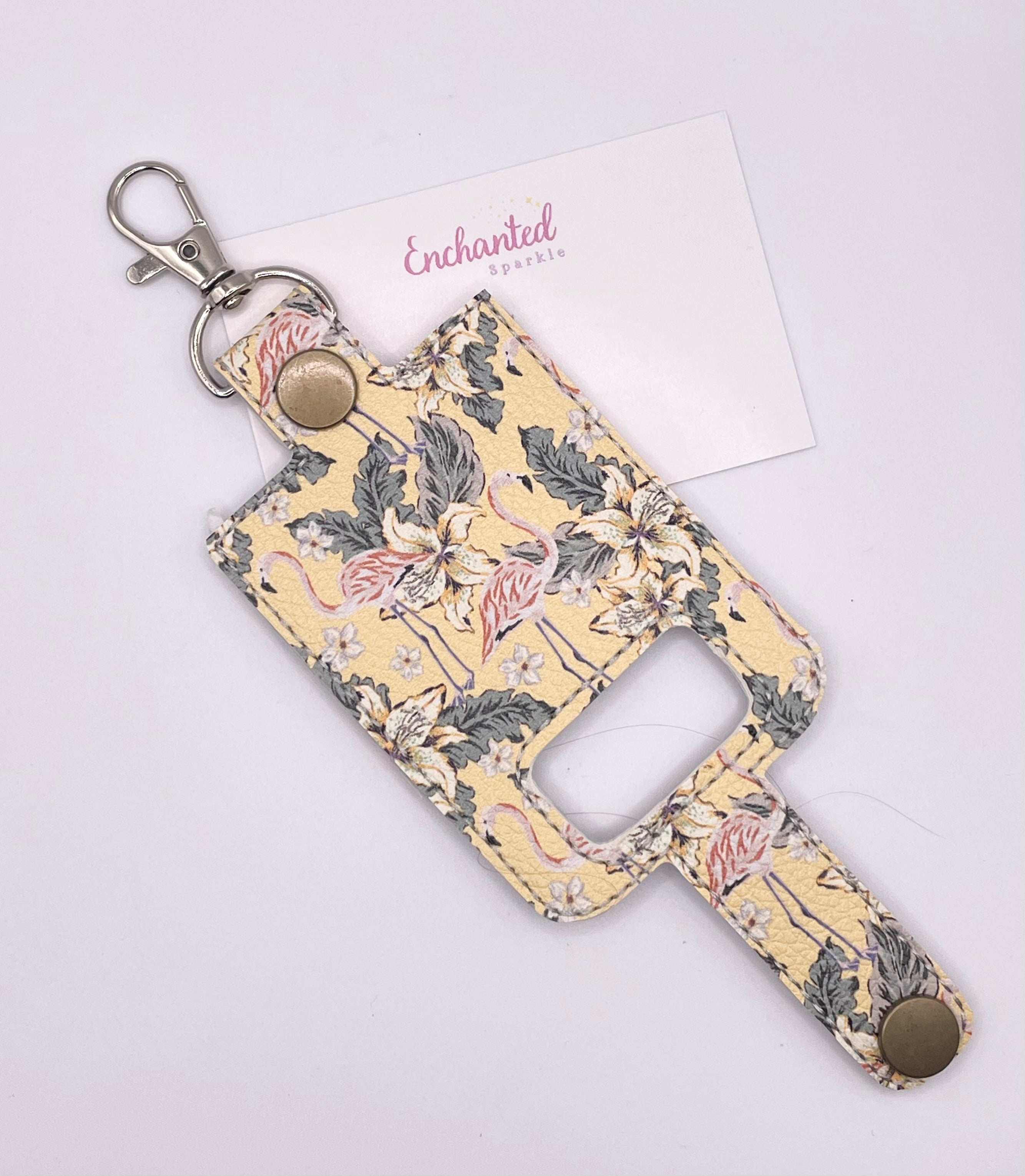 Yellow Flamingo Inhaler Case