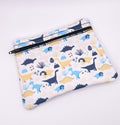 Blue Dinosaur Purse