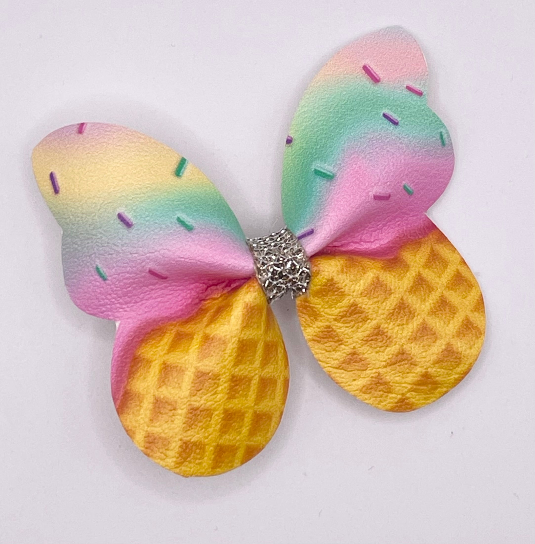 Ice Cream Butterfly Hair Clip