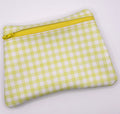 Yellow Gingham Purse