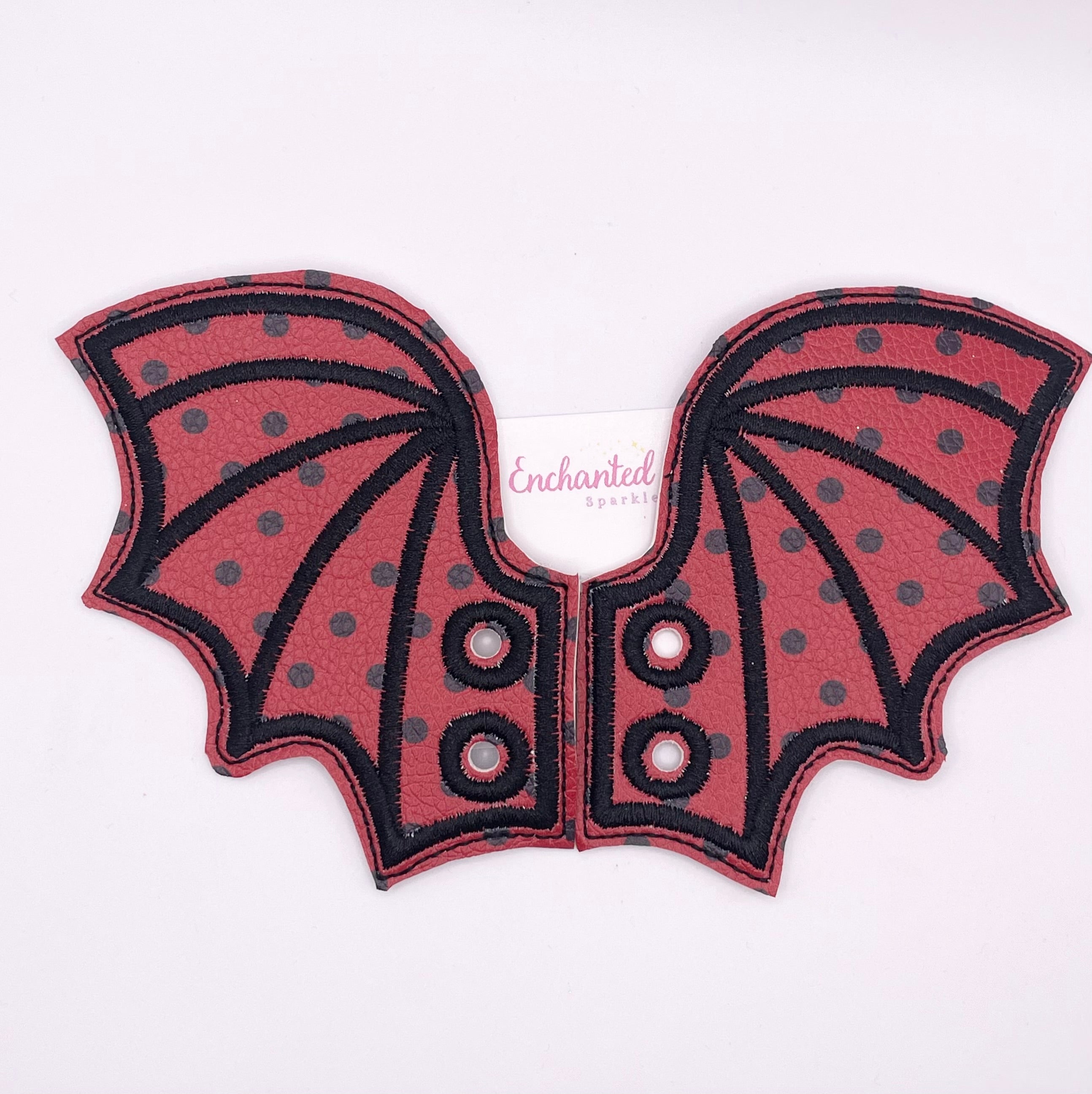 Ladybird Dots Shoe Lace Wings