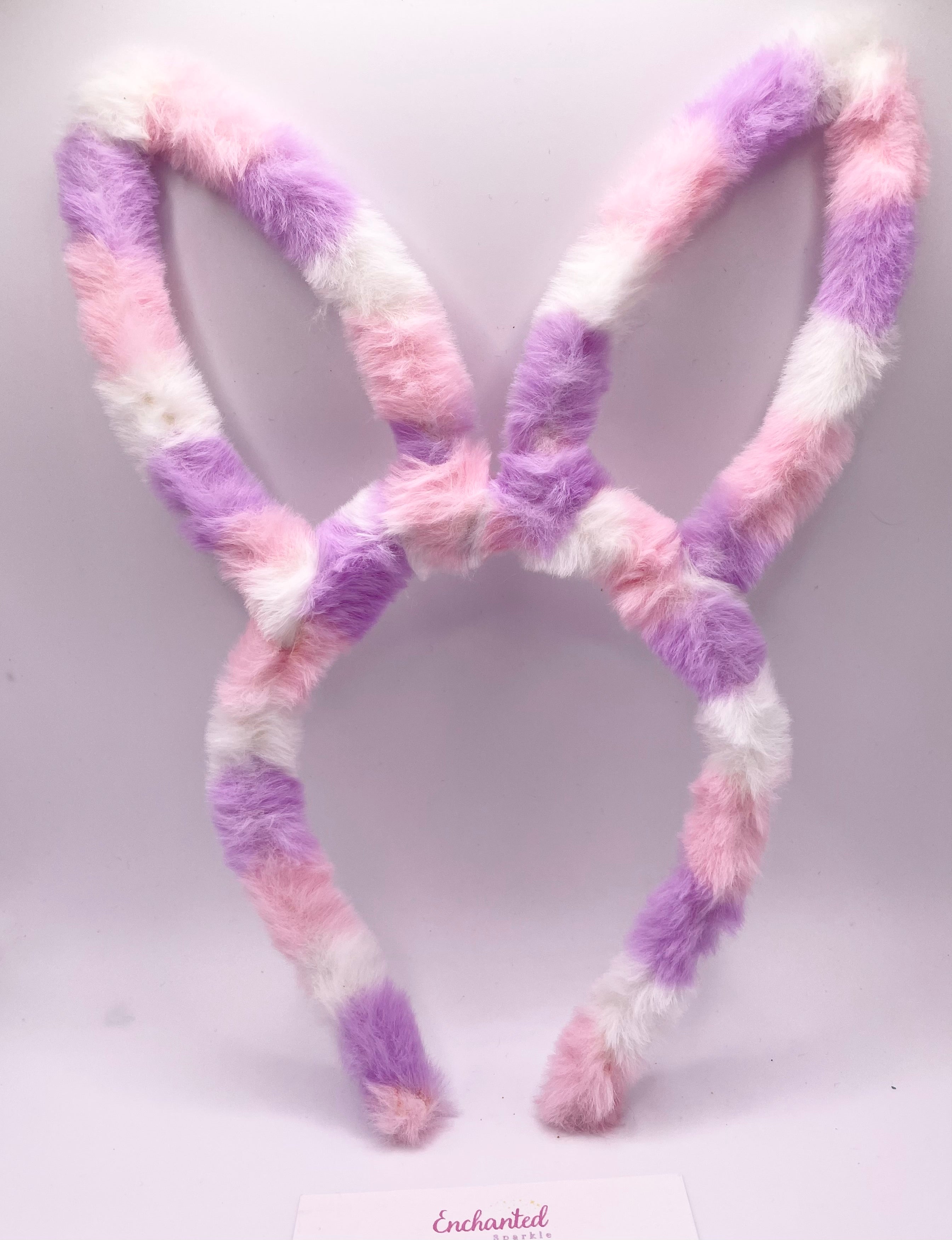 Pink Bunny Ears Alice band