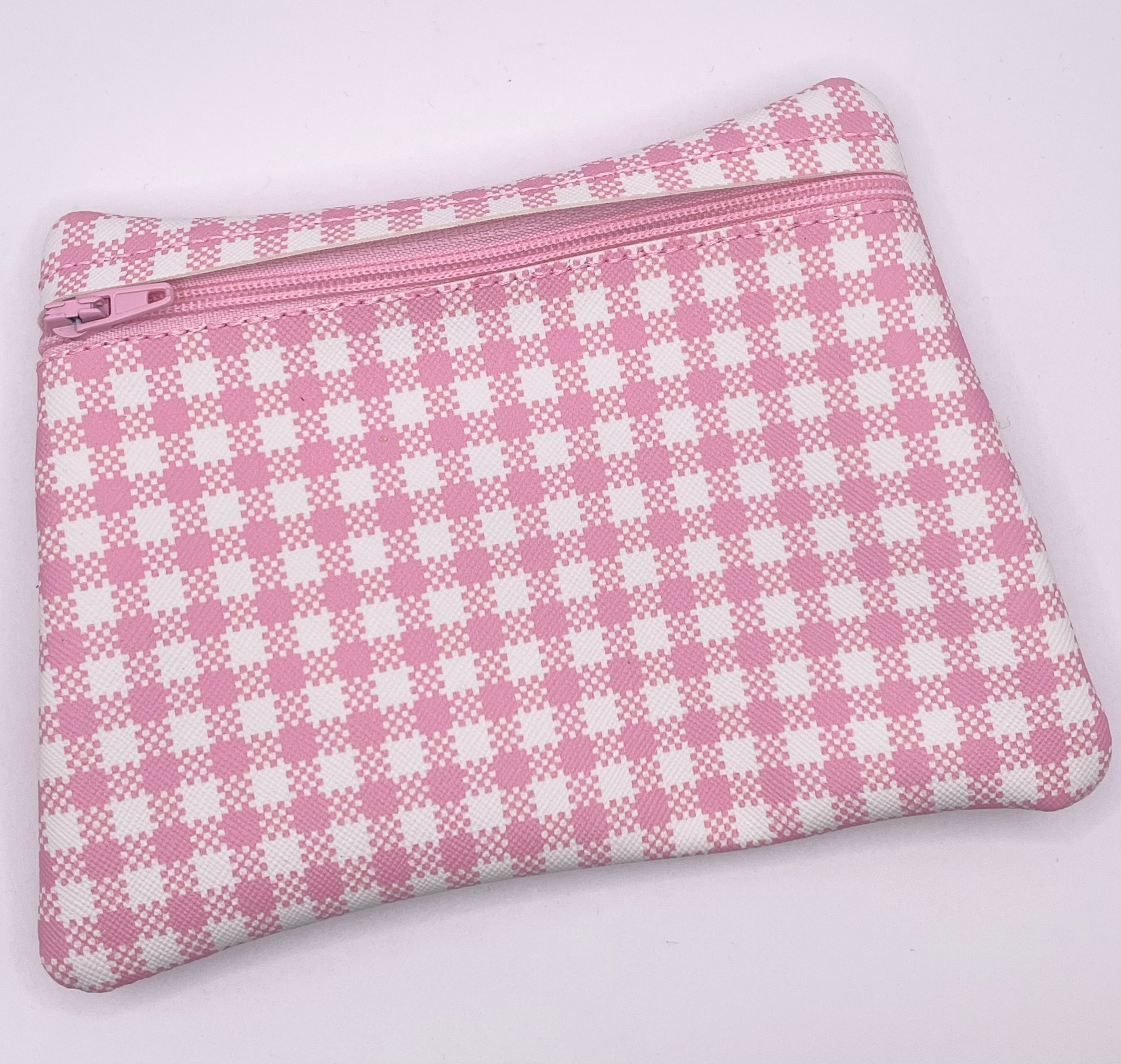 Pink Gingham Purse